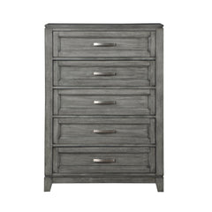 Garretson Gray 5-Piece Queen Bedroom Set - Ornate Home
