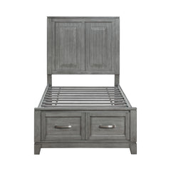 Garretson Gray 5-Piece Twin Bedroom Set - Ornate Home