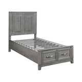 Garretson Gray 5-Piece Twin Bedroom Set - Ornate Home
