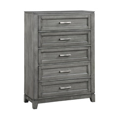 Garretson Gray 5-Piece Twin Bedroom Set - Ornate Home