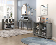Garretson Gray Bookcase - Ornate Home