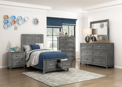 Garretson Gray Chest - Ornate Home