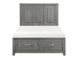 Garretson Gray Full Platform Bed - Ornate Home