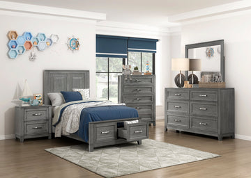 Garretson Gray Mirror - Ornate Home