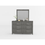 Garretson Gray Mirror - Ornate Home