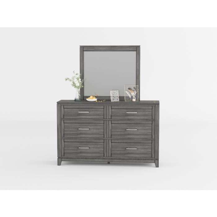 Garretson Gray Mirror - Ornate Home