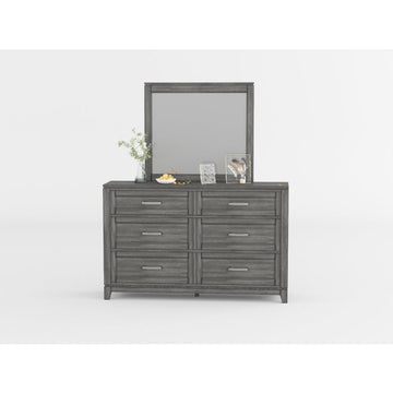 Garretson Gray Mirror - Ornate Home