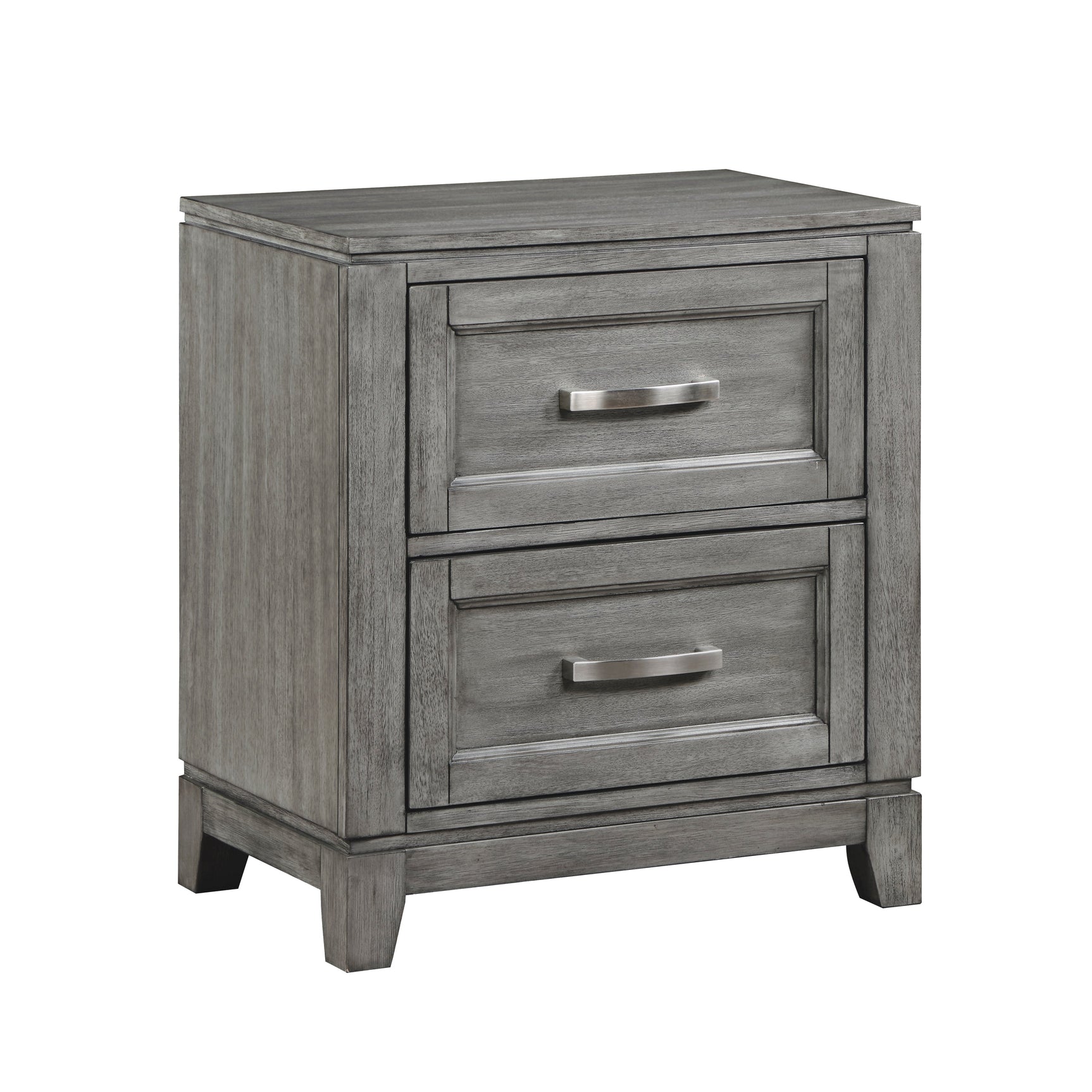 Garretson Gray Nightstand - Ornate Home
