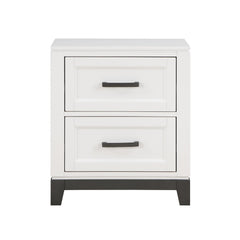 Garretson White 5-Piece Twin Bedroom Set - Ornate Home