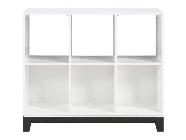 Garretson White Bookcase - Ornate Home