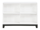 Garretson White Bookcase - Ornate Home