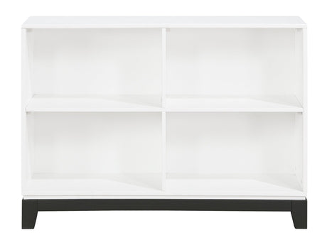 Garretson White Bookcase - Ornate Home