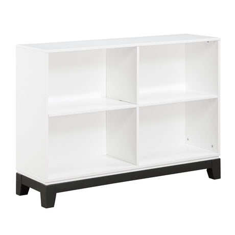 Garretson White Bookcase - Ornate Home