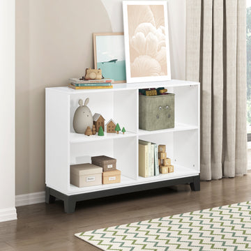 Garretson White Bookcase - Ornate Home