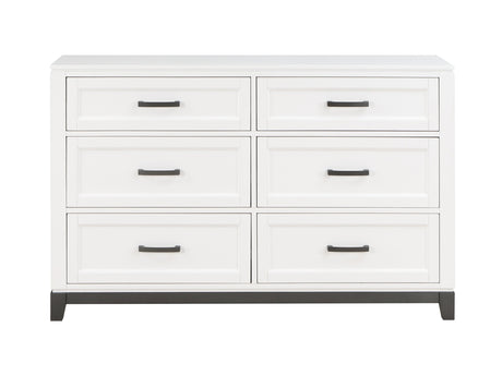 Garretson White Dresser - Ornate Home
