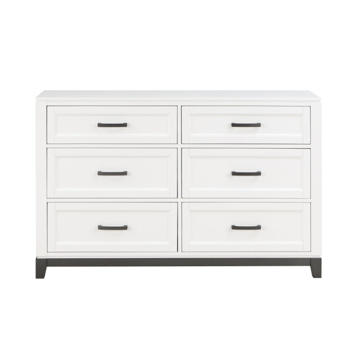 Garretson White Dresser - Ornate Home