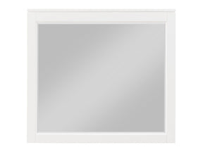 Garretson White Mirror - Ornate Home