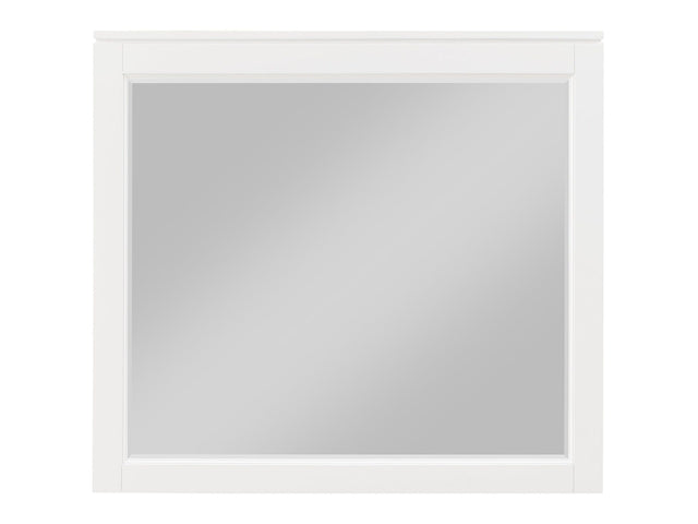 Garretson White Mirror - Ornate Home