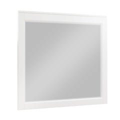 Garretson White Mirror - Ornate Home