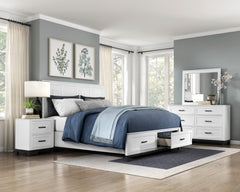 Garretson White Mirror - Ornate Home