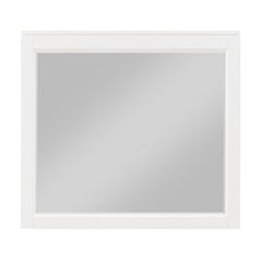 Garretson White Mirror - Ornate Home