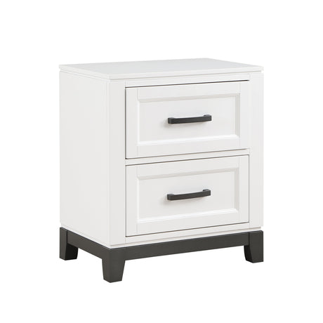Garretson White Nightstand - Ornate Home