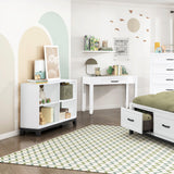 Garretson White Writing Desk - Ornate Home