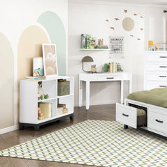 Garretson White Writing Desk - Ornate Home