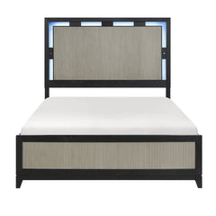 Garrison Black 4pc Bedroom Set - Ornate Home