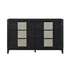 Garrison Black 4pc Bedroom Set - Ornate Home