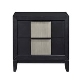 Garrison Black 4pc Bedroom Set - Ornate Home