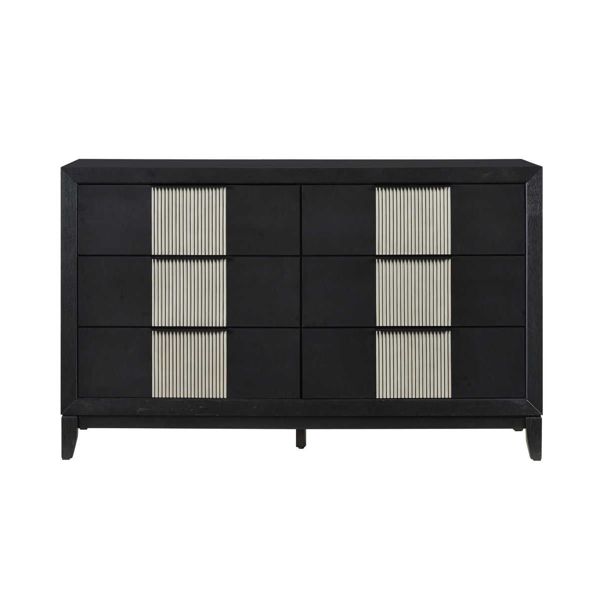 Garrison Black 4pc Bedroom Set - Ornate Home