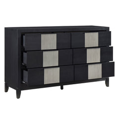 Garrison Black 4pc Bedroom Set - Ornate Home