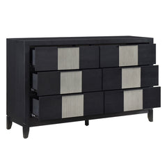 Garrison Black 5pc Bedroom Set - Ornate Home