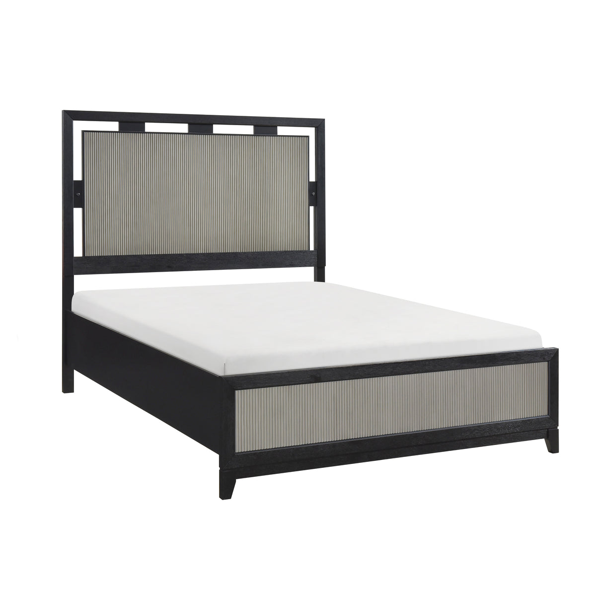 Garrison Black 5pc Bedroom Set - Ornate Home