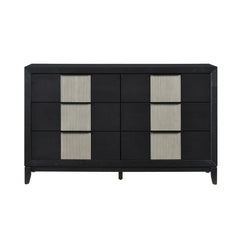 Garrison Black 5pc Bedroom Set - Ornate Home
