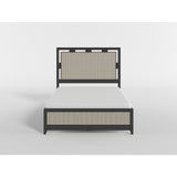 Garrison Black California King Bed - Ornate Home