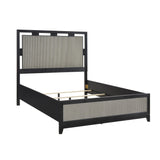 Garrison Black California King Bed - Ornate Home