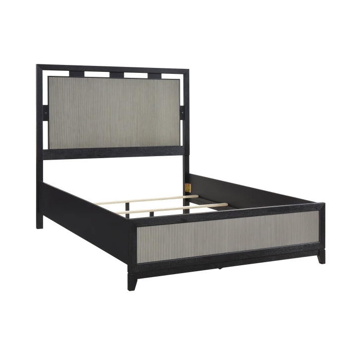 Garrison Black California King Bed - Ornate Home