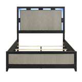 Garrison Black California King Bed - Ornate Home