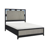 Garrison Black California King Bed - Ornate Home