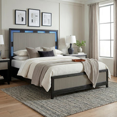 Garrison Black California King Bed - Ornate Home