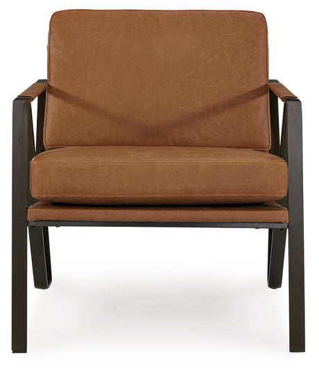 Garronmont Caramel Accent Chair - Ornate Home