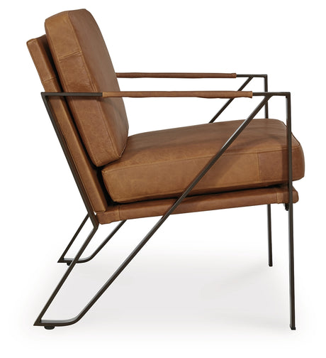 Garronmont Caramel Accent Chair - Ornate Home