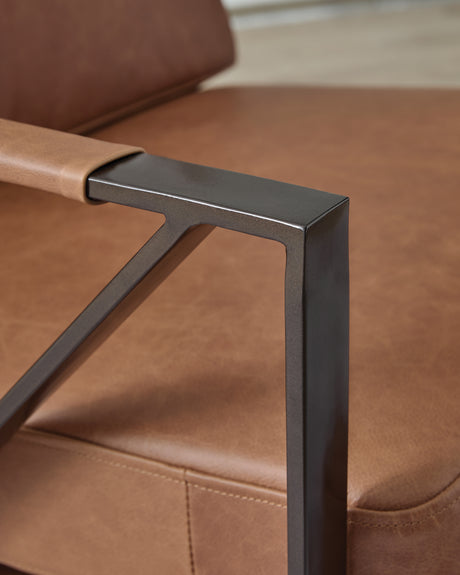 Garronmont Caramel Accent Chair - Ornate Home