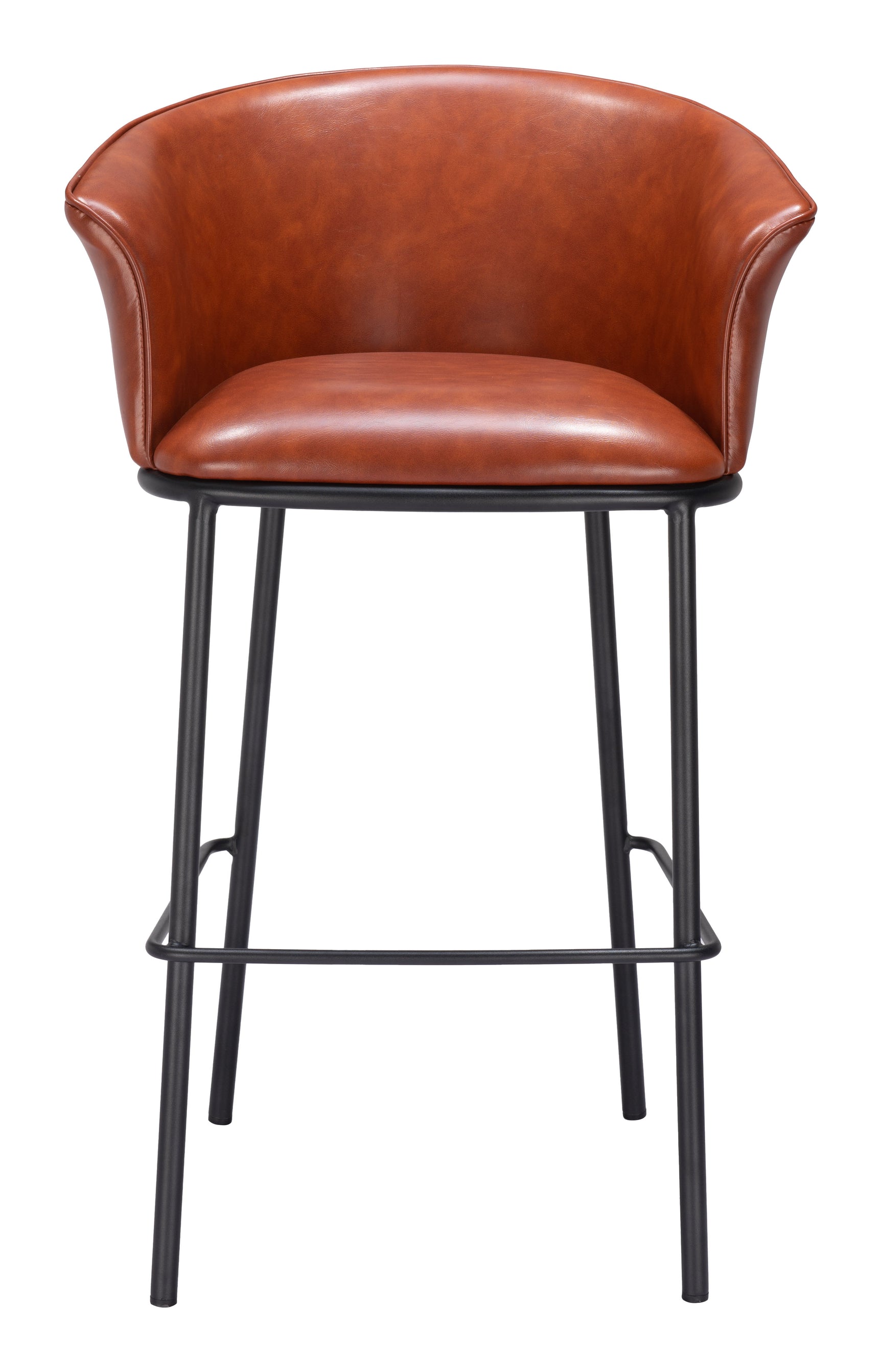 Garston Brown Barstool - Ornate Home