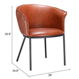 Garston Brown Dining Chair - Ornate Home