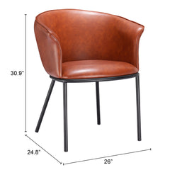 Garston Brown Dining Chair - Ornate Home