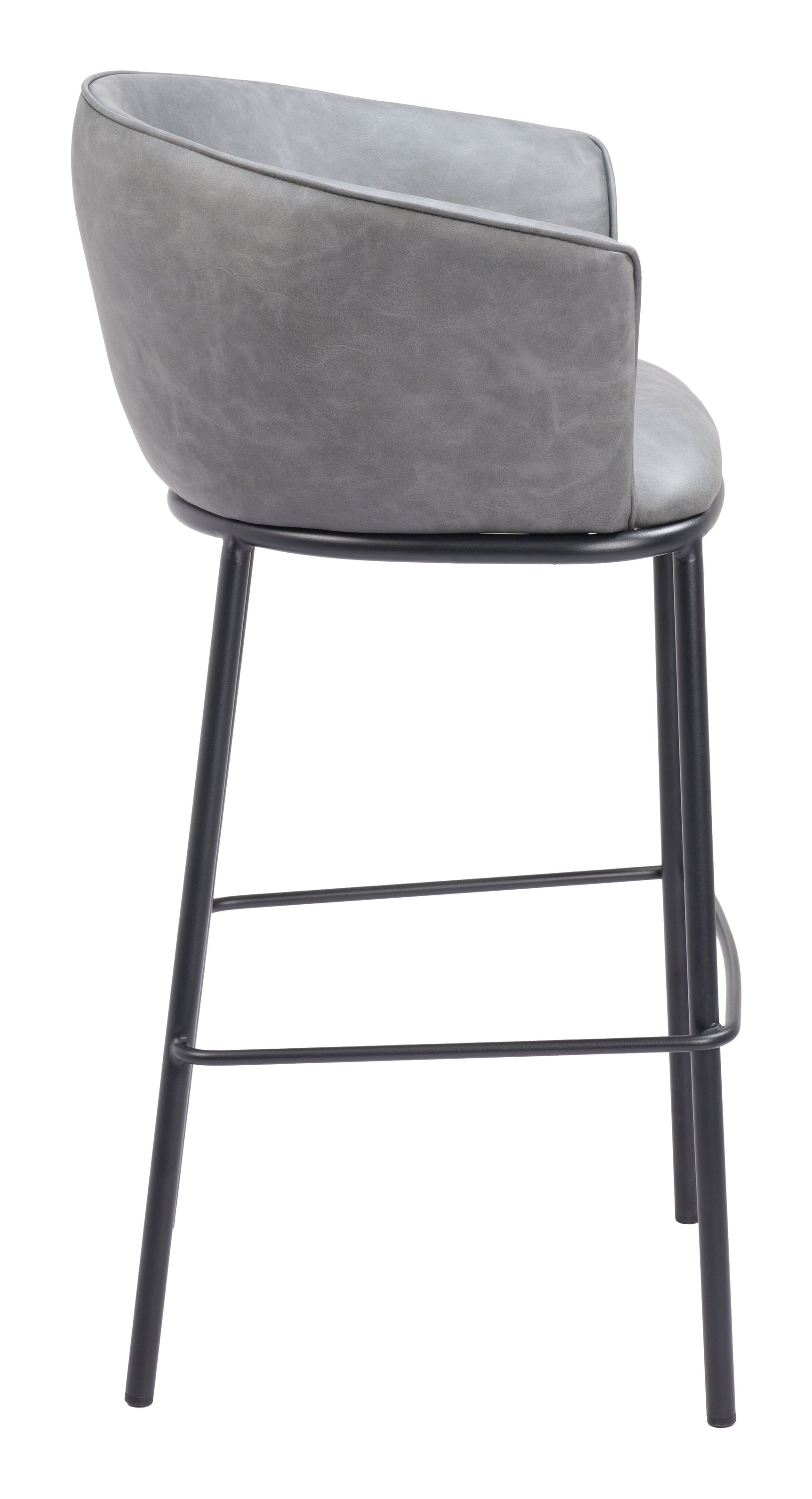Garston Gray Barstool - Ornate Home