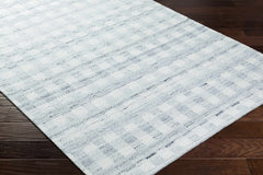Garth Light Slate Area Rug - Ornate Home